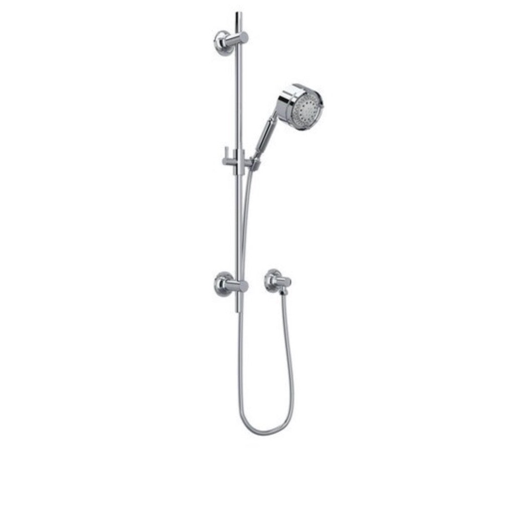 Rohl | Michael Berman Graceline Shower Slide Rail Set w/ Handshower Pol Chrome