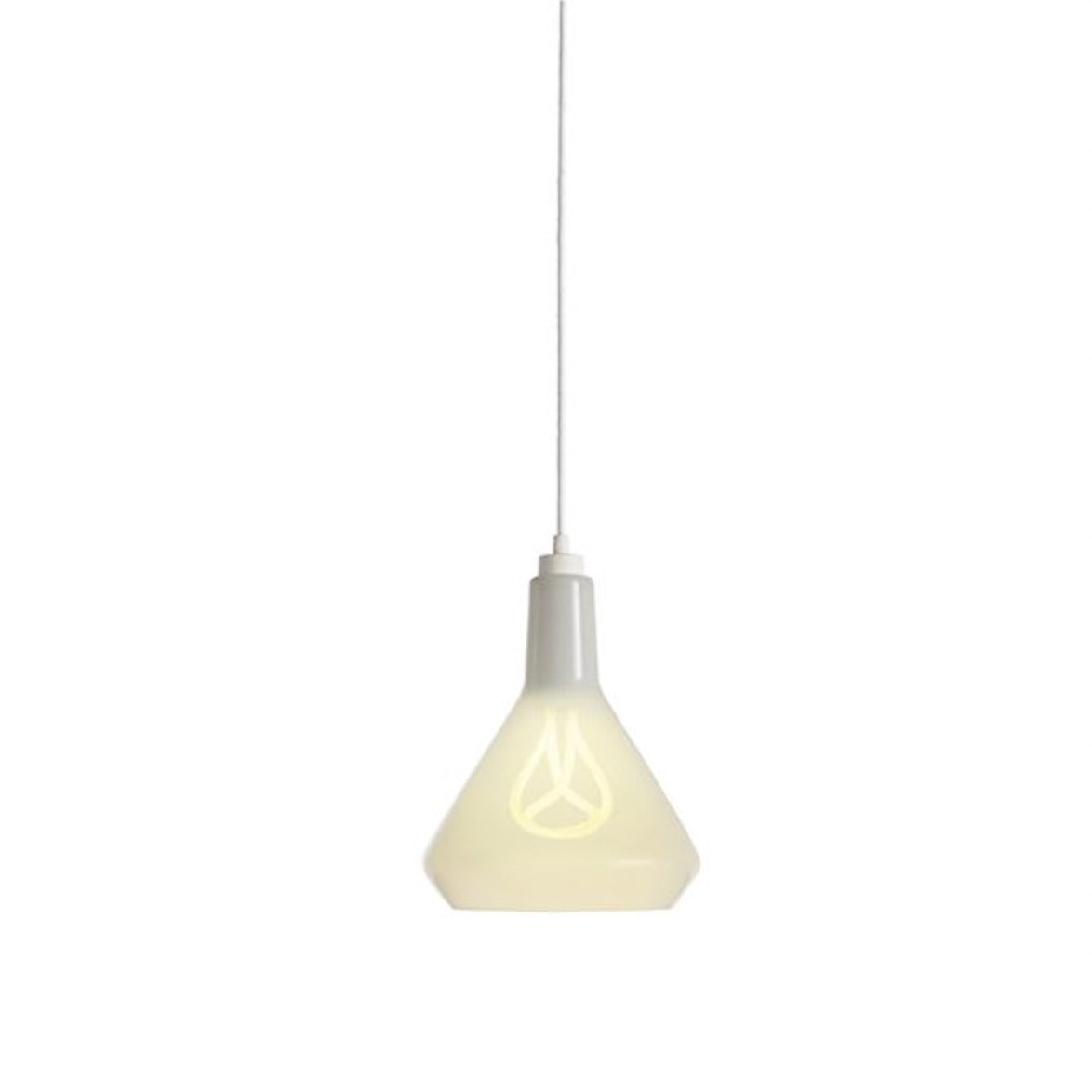 Plumen | Drop Top Lamp in White