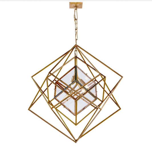 Visual Comfort & Co | Kelly Wearstler Cubist 4 Light 31 In Pendant Chandelier