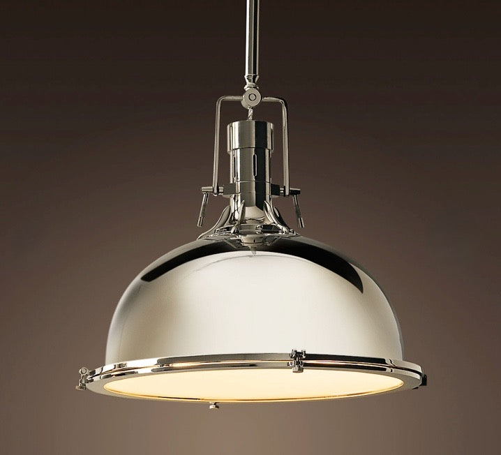 Restoration Hardware | Harmon 11" Pendant in Polished Nickel