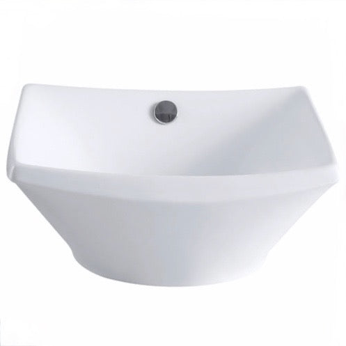 Kingston Brass | Courtyard Square Vessel Bathroom Sink
