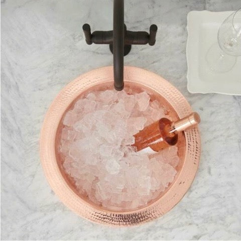 Native Trails | Mojito Bar and Prep Sink in Polished Copper