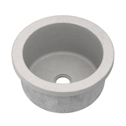 Native Trails | Malibu 14" Single Bowl NativeStone Concrete Bar and Prep Sink.