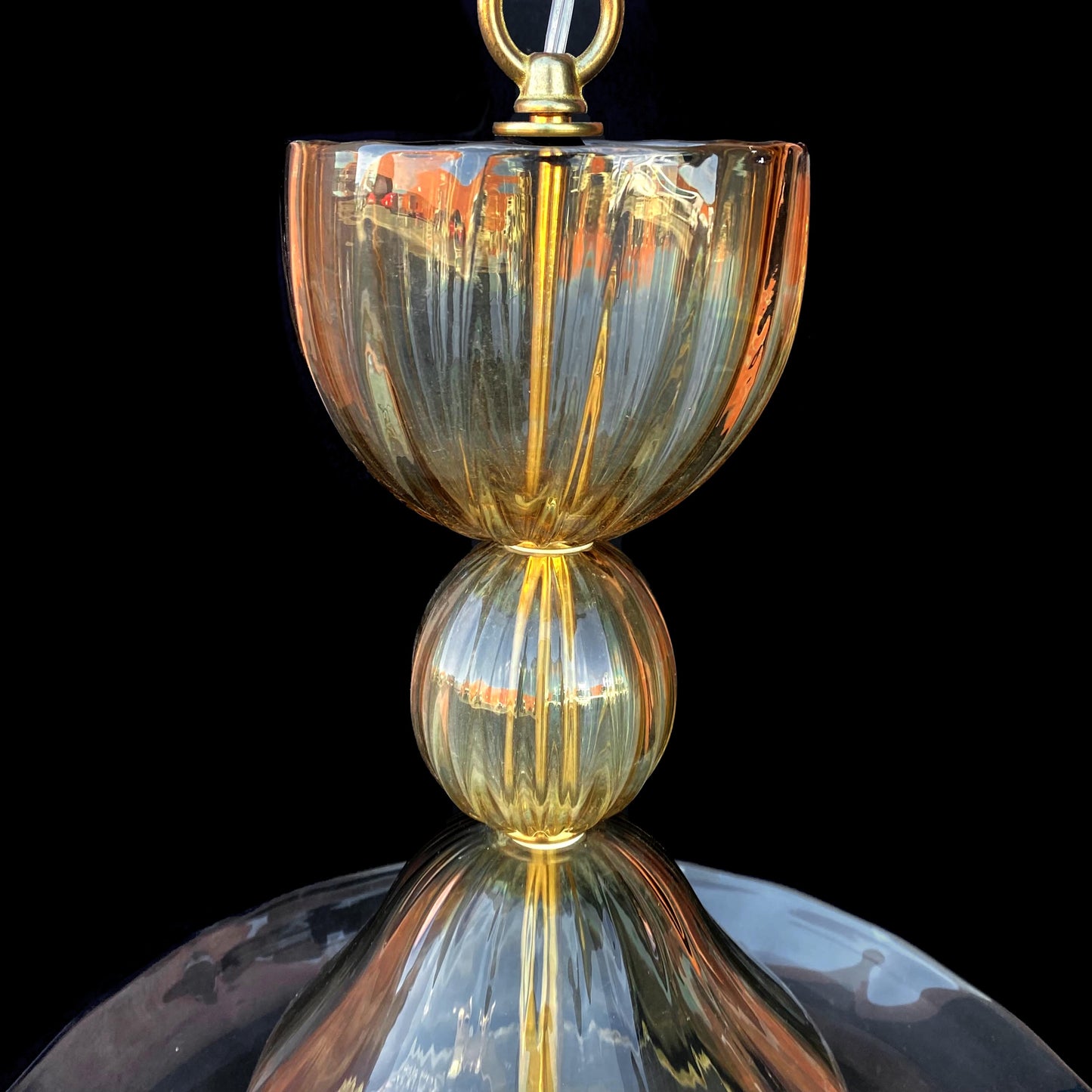 Venini | Doge Suspension Light designed by Napoleone Martinuzzi