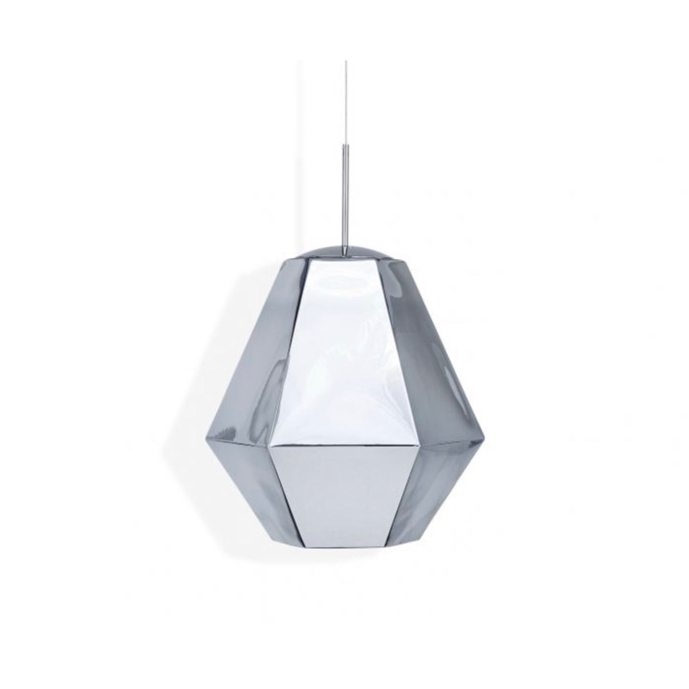 Tom Dixon | Cut Pendant Tall in Chrome