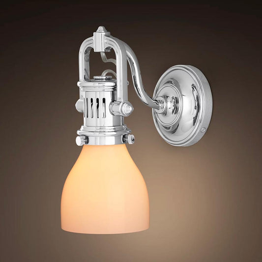 Restoration Hardware | 1920s Factory Sconce Polished Chrome