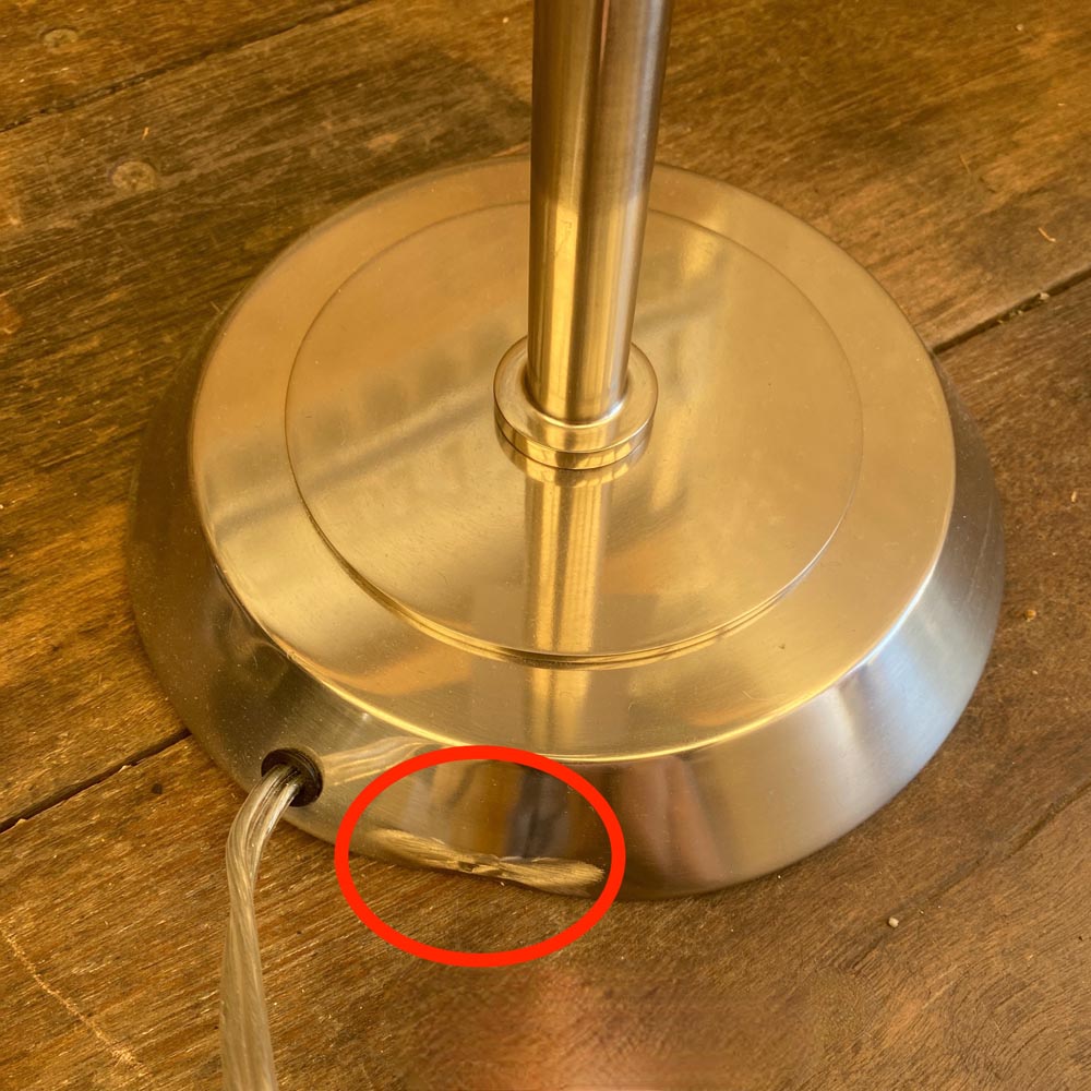 Robert Abbey | Pierce Table Lamp in Antique Silver