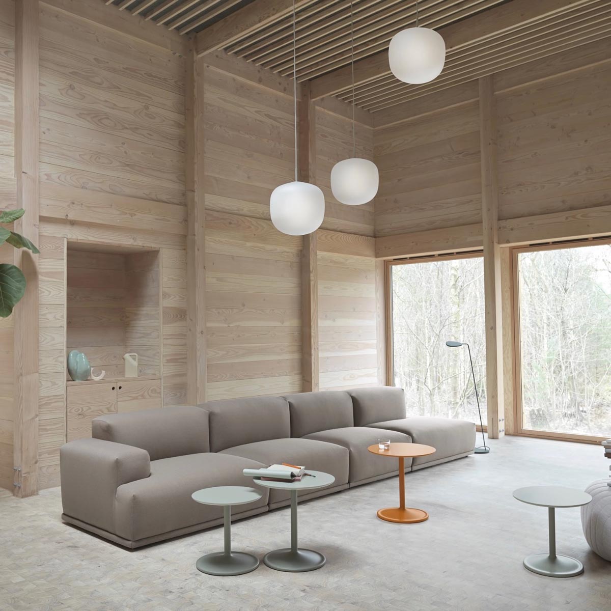 Muuto | Rime Pendant 14.6” Diameter with Black Cord