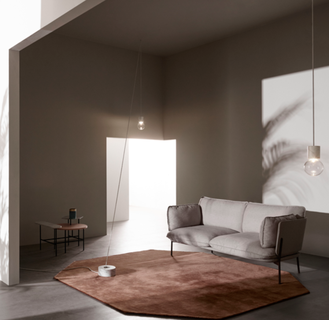 &Tradition | Marble Light Floor Lamp - SV7