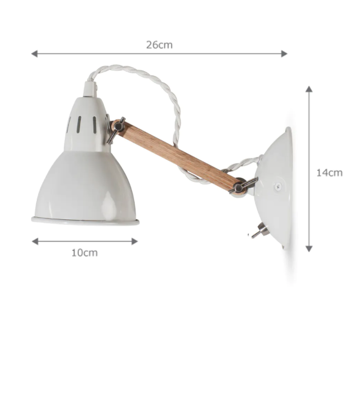 Garden Trading Co. | Oak Bermondsey Indoor Wall Light
