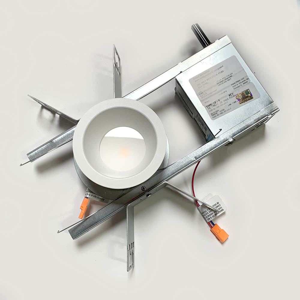Focal Point | 3.5in Downlight Round Trim + Housing Recessed LED White 1300L Dim