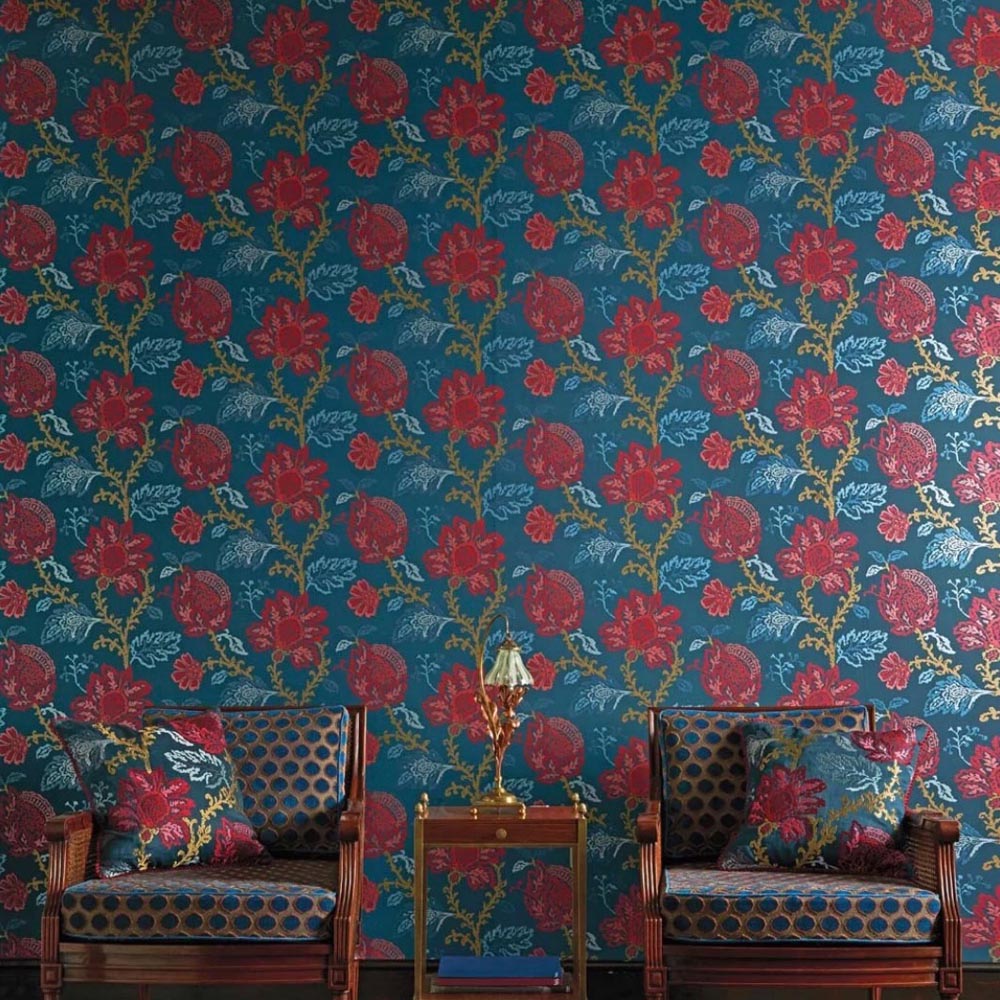 Nina Campbell | Coromandel Wallcovering, NCW4270-01