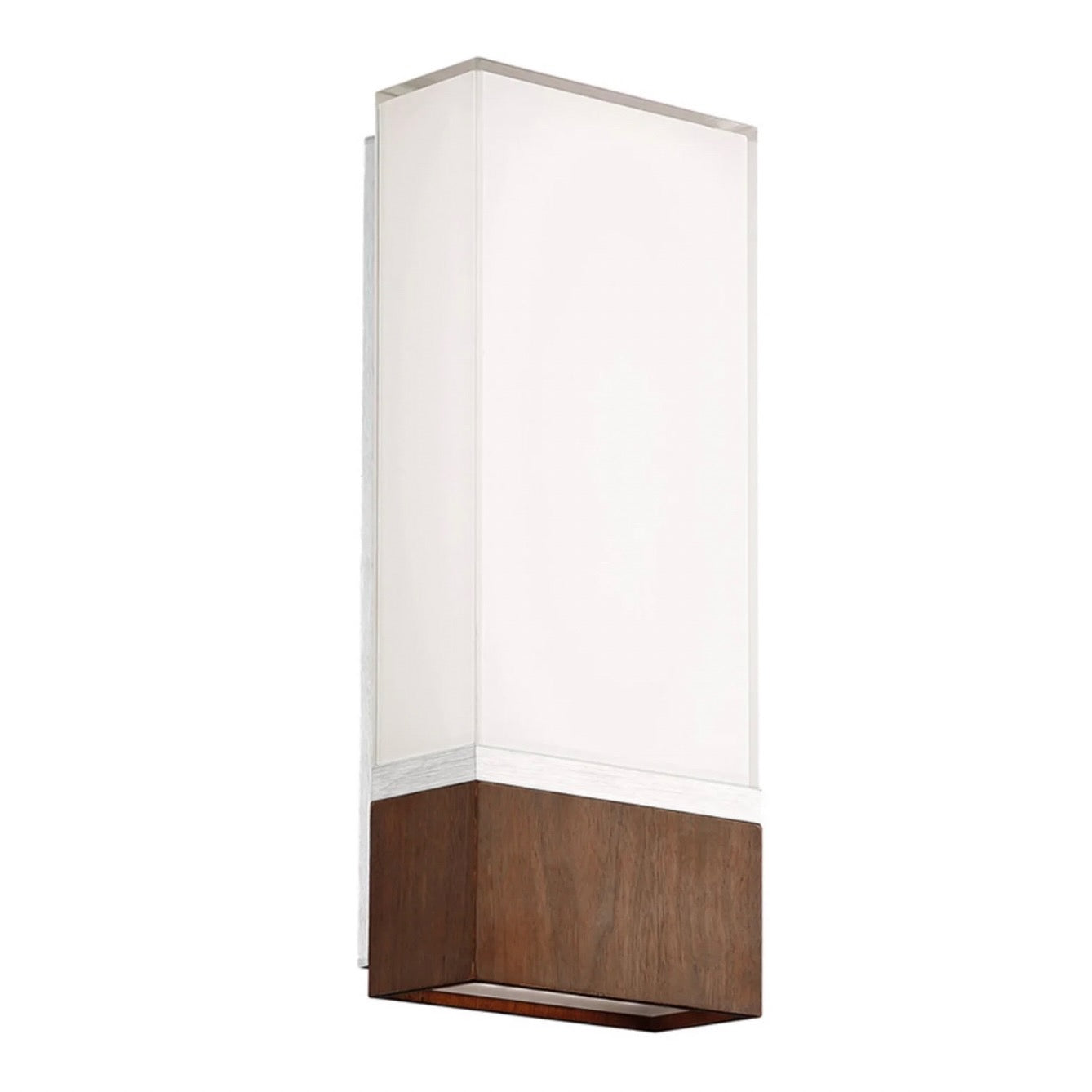 Modern Forms |  Vigo LED 3 inch Dark Walnut Wall Light