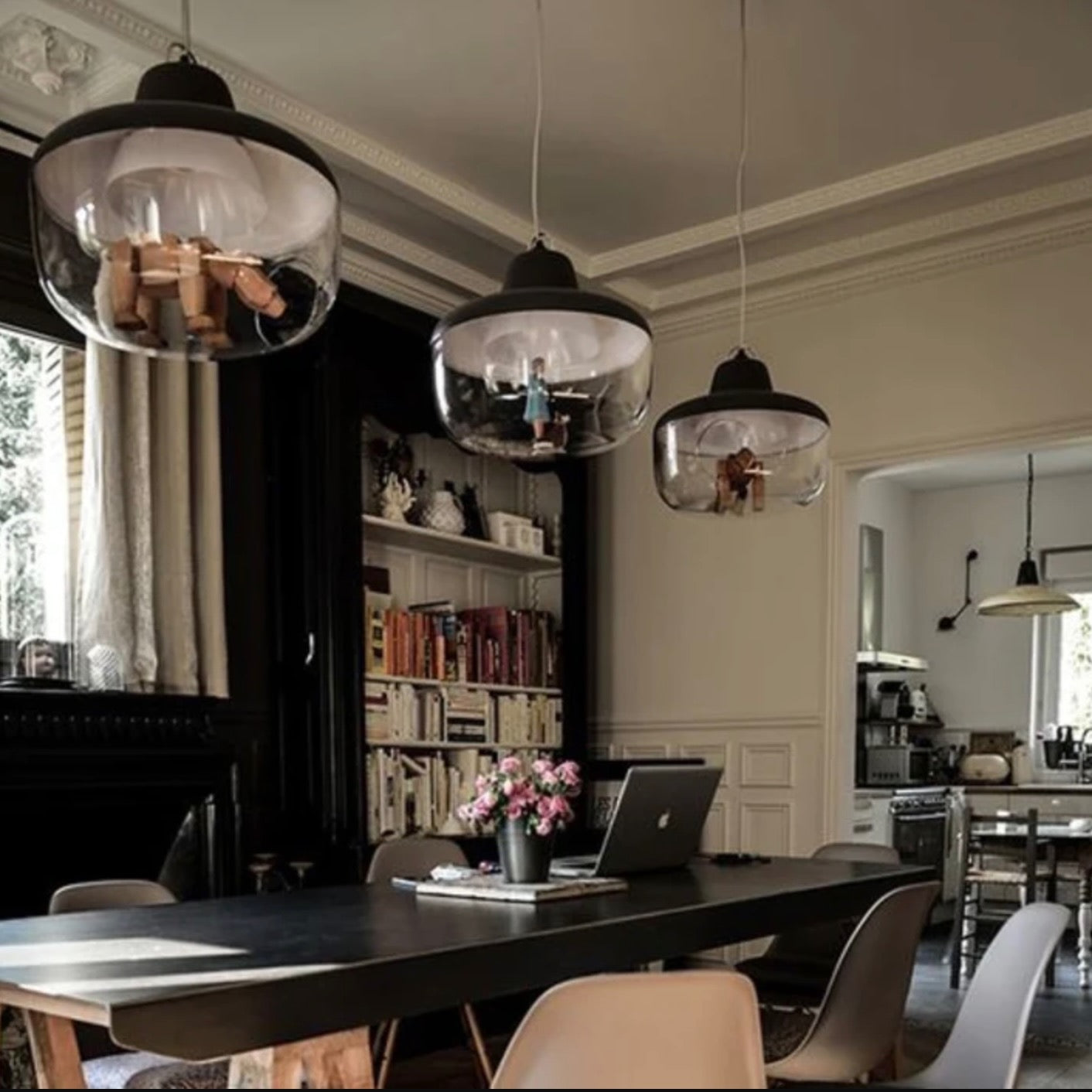 Eno Studio | Favourite Things Pendant Container Light in Charcoal