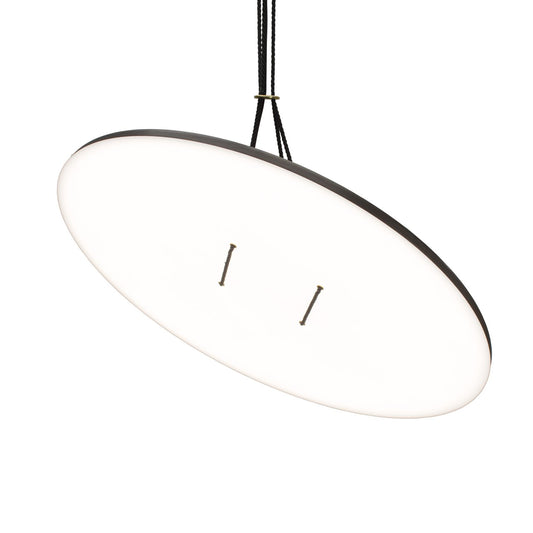 ANDlight | Button Pendant Light - 90cm (35") Black