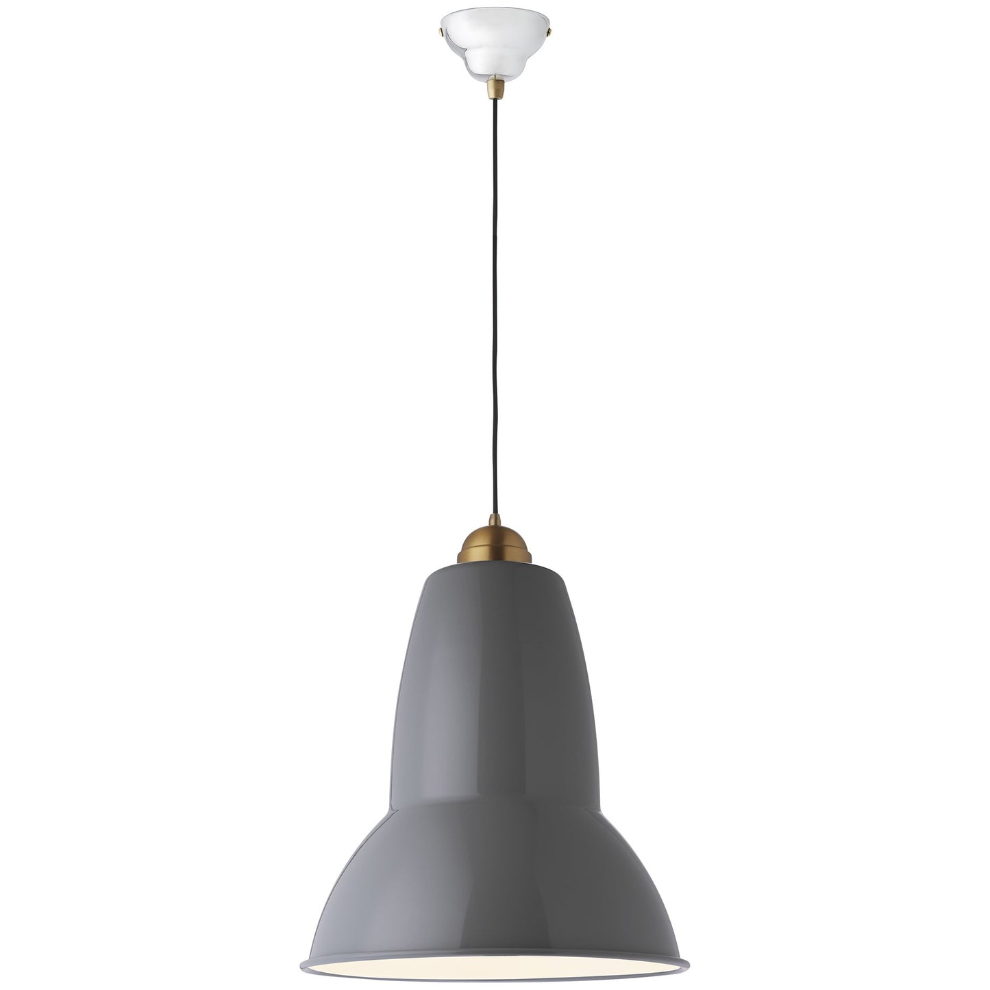 Anglepoise | Original 1227 Giant Brass Pendant Light Elephant Grey
