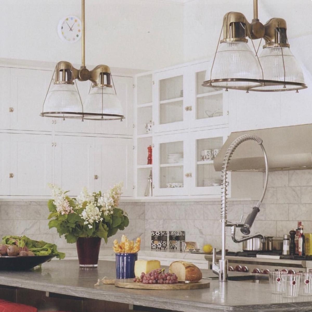 Urban Archaeology | Double Prismatic Industrial Hanging Light
