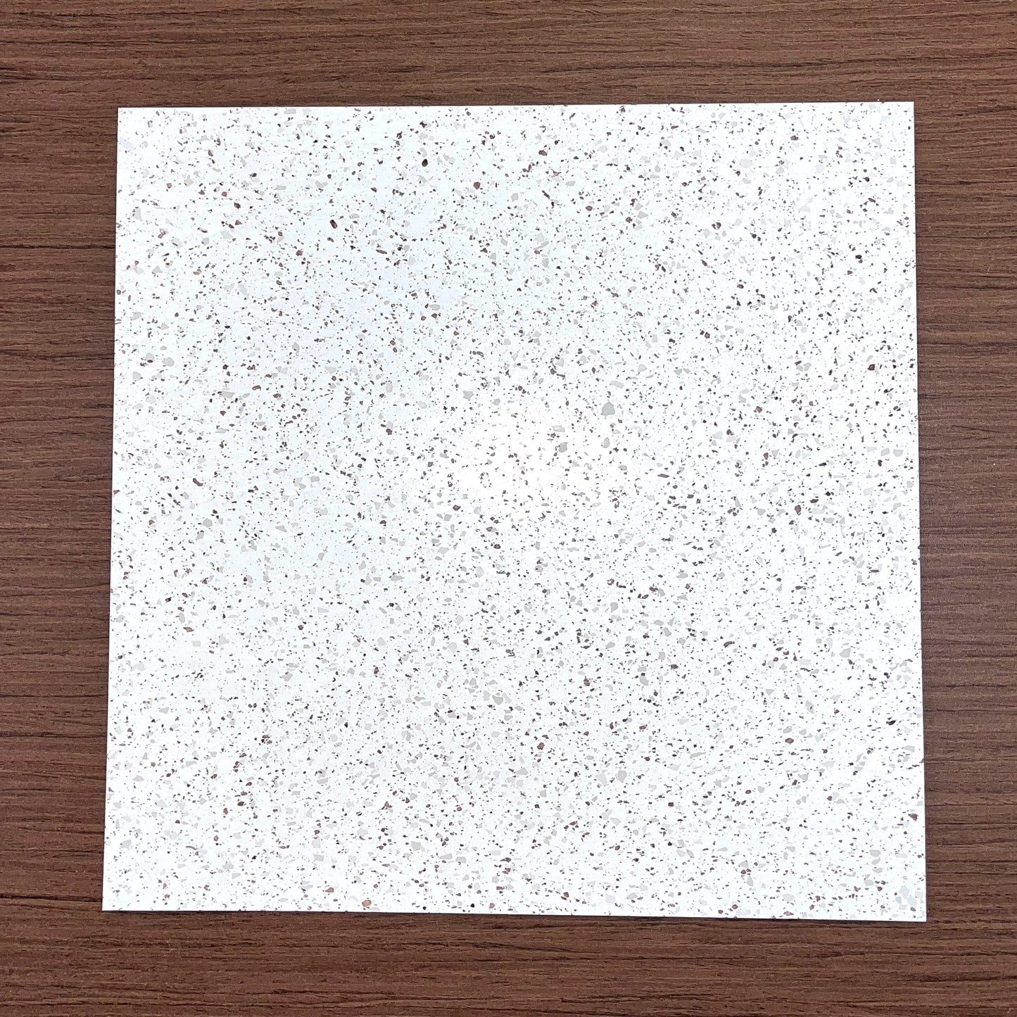 Roppe | Renew Smooth 12x12 Rubber Tile in Snow