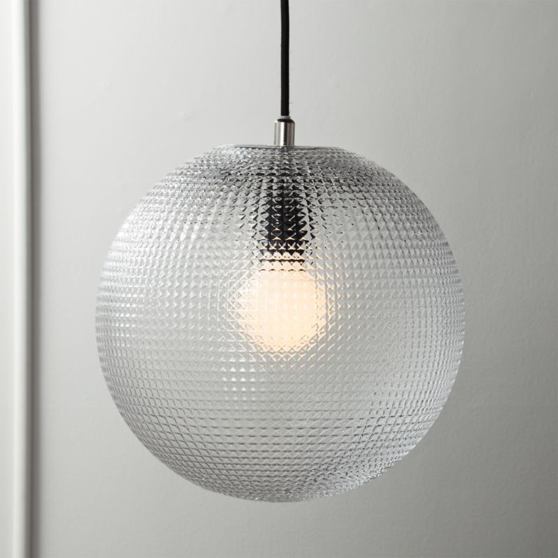 CB2 | EAO Halo Globe Flush Mount Pendant Light