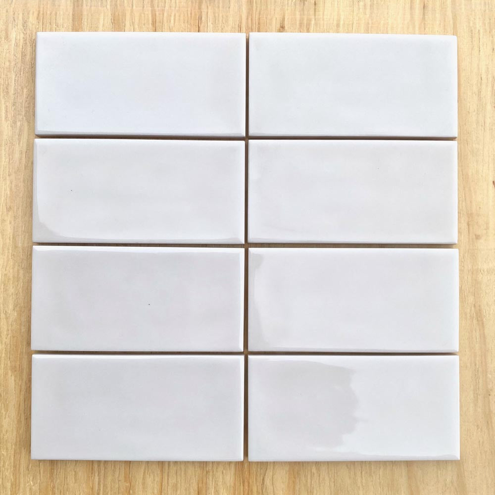 Adex | Habitat 2.5x5 Glossy Field Tile in Alabaster