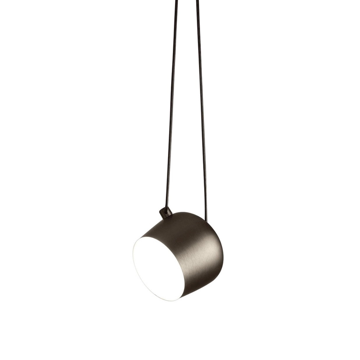 Flos | Aim Pendant Light Set of 3 in Anodized Bronze