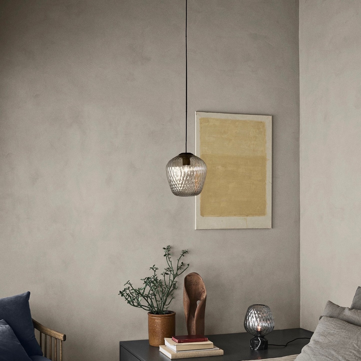 &tradition | Blown SW3 Pendant in Silver Lustre