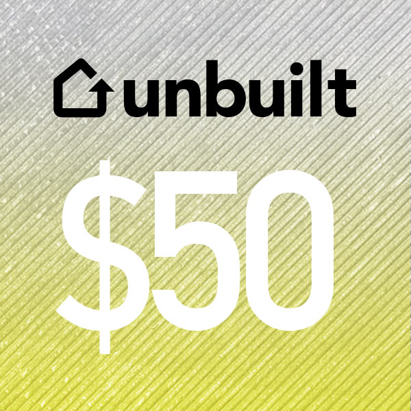Unbuilt Gift Card