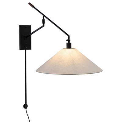 Four Hands | Hassell Wall Sconce in Jet Black