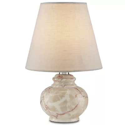 Currey & Company | Piccolo Mini Table Lamp in Pink