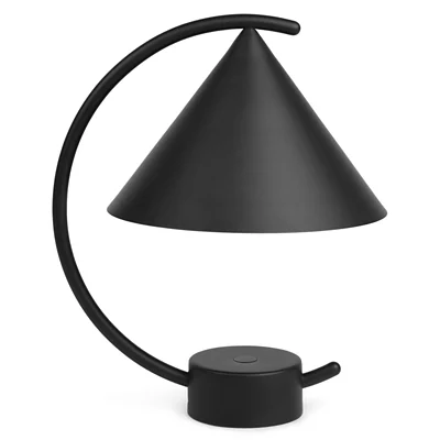 ferm LIVING | Meridian Rechargeable LED Table Lamp in Black
