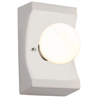 Justice Design Group | Scoop Wall Sconce in Bisque