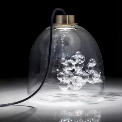 Melogranoblu | Soap LED Table Lamp in Brushed Brass