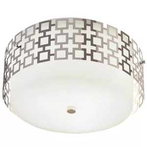 Jonathan Adler | Parker Flushmount in Polished Nickel