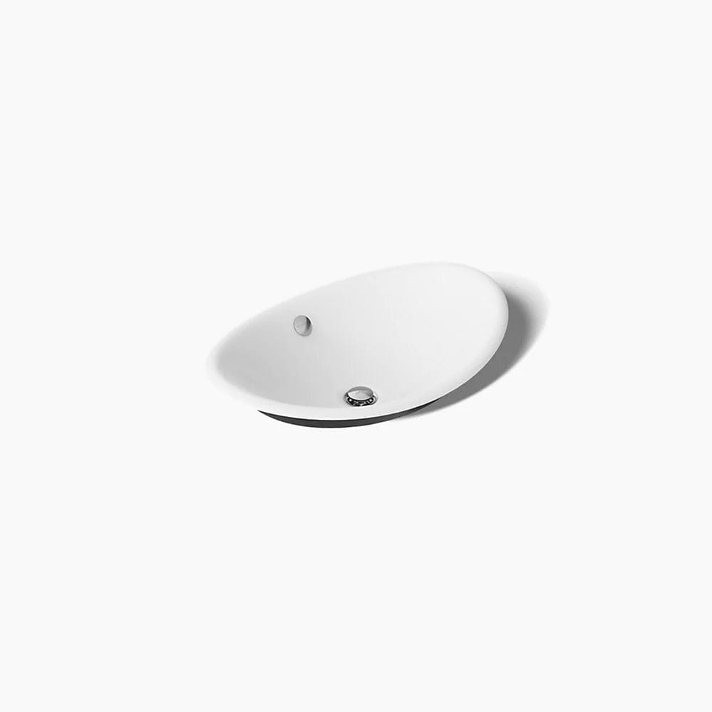 Kohler | Iron Plains Enameled Cast Iron Wading Pool Sink in White