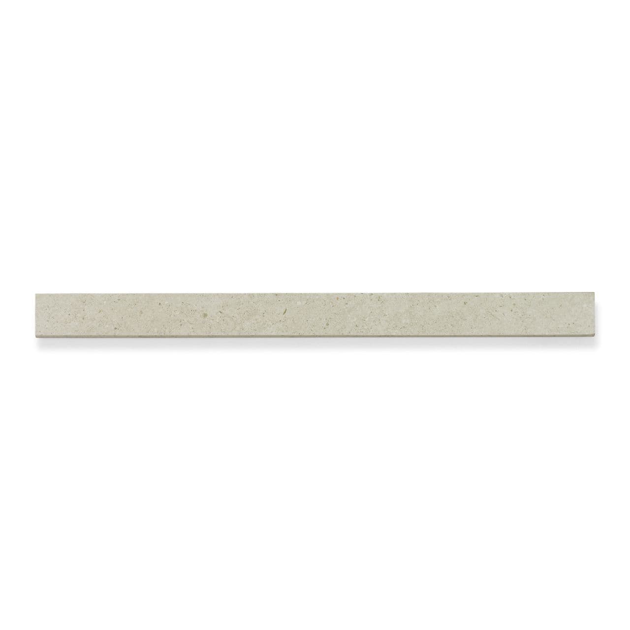 Ann Sacks | Stampino White Bullnose (3" x 36") Porcelain Tile - alternate view