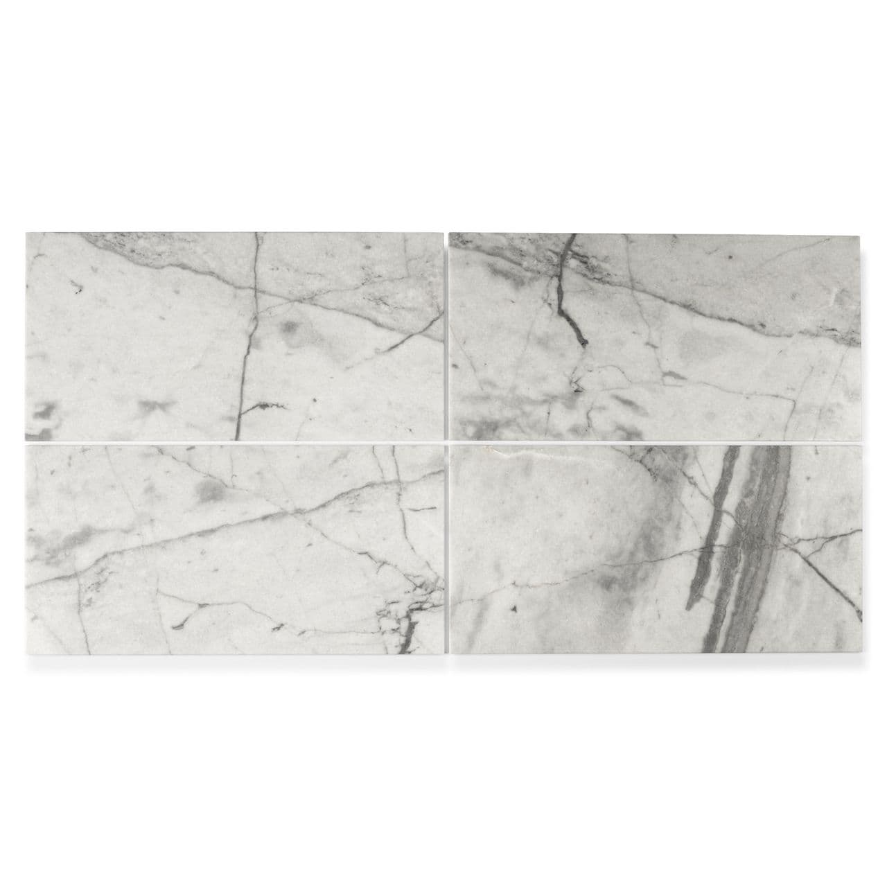 Ann Sacks | Bianca Helena Rectangle (12" x 24") Marble Tile - alternate view