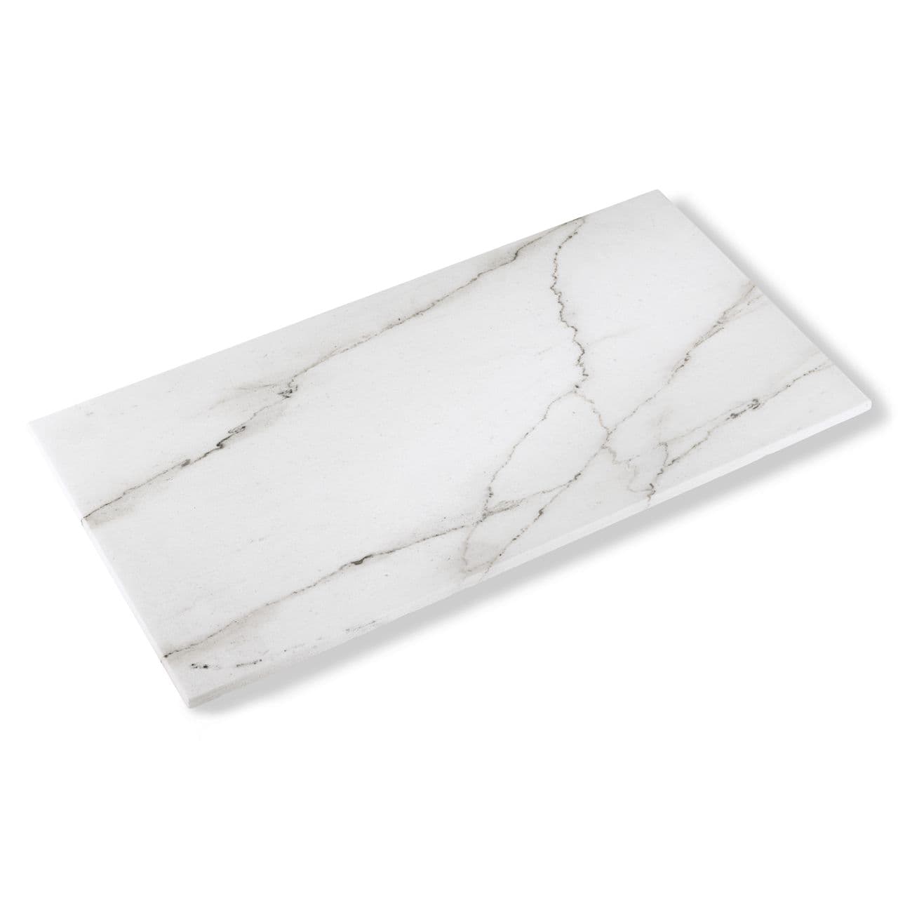 Ann Sacks | Calacatta Lincoln Rectangle (12" x 24") Marble Tile - alternate view