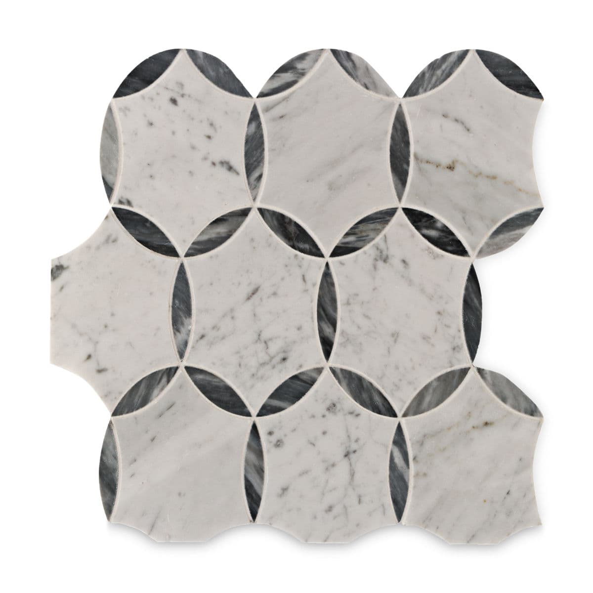 Benton Circles Carrara/Bardiglio♦