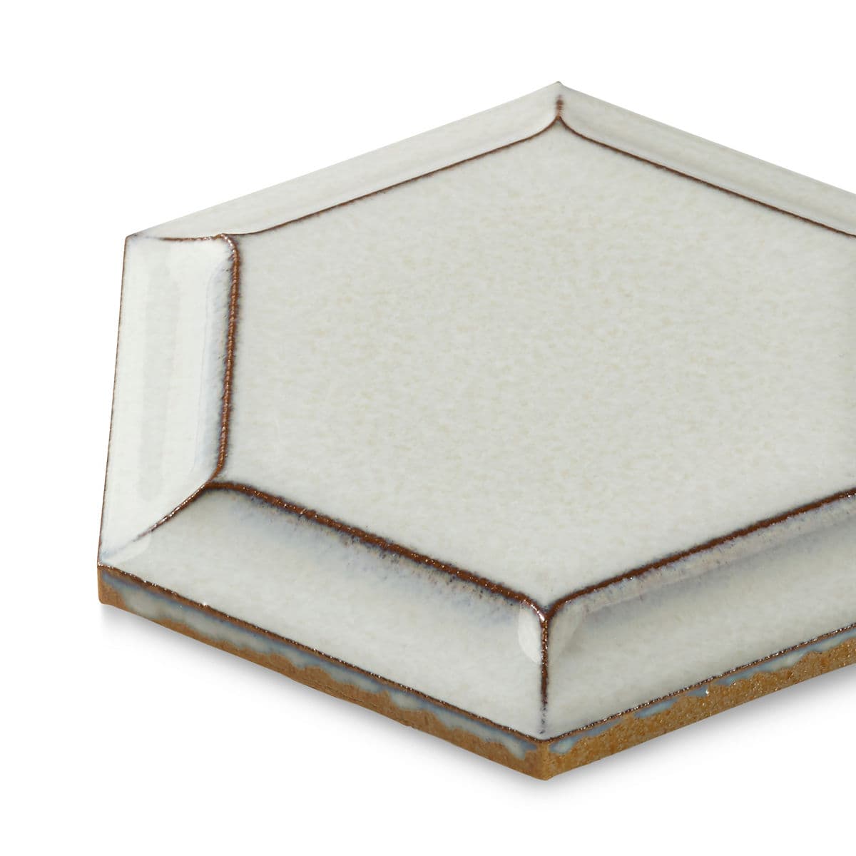 Savoy Dimensional Bevel 4" Hex Cttnwd♦