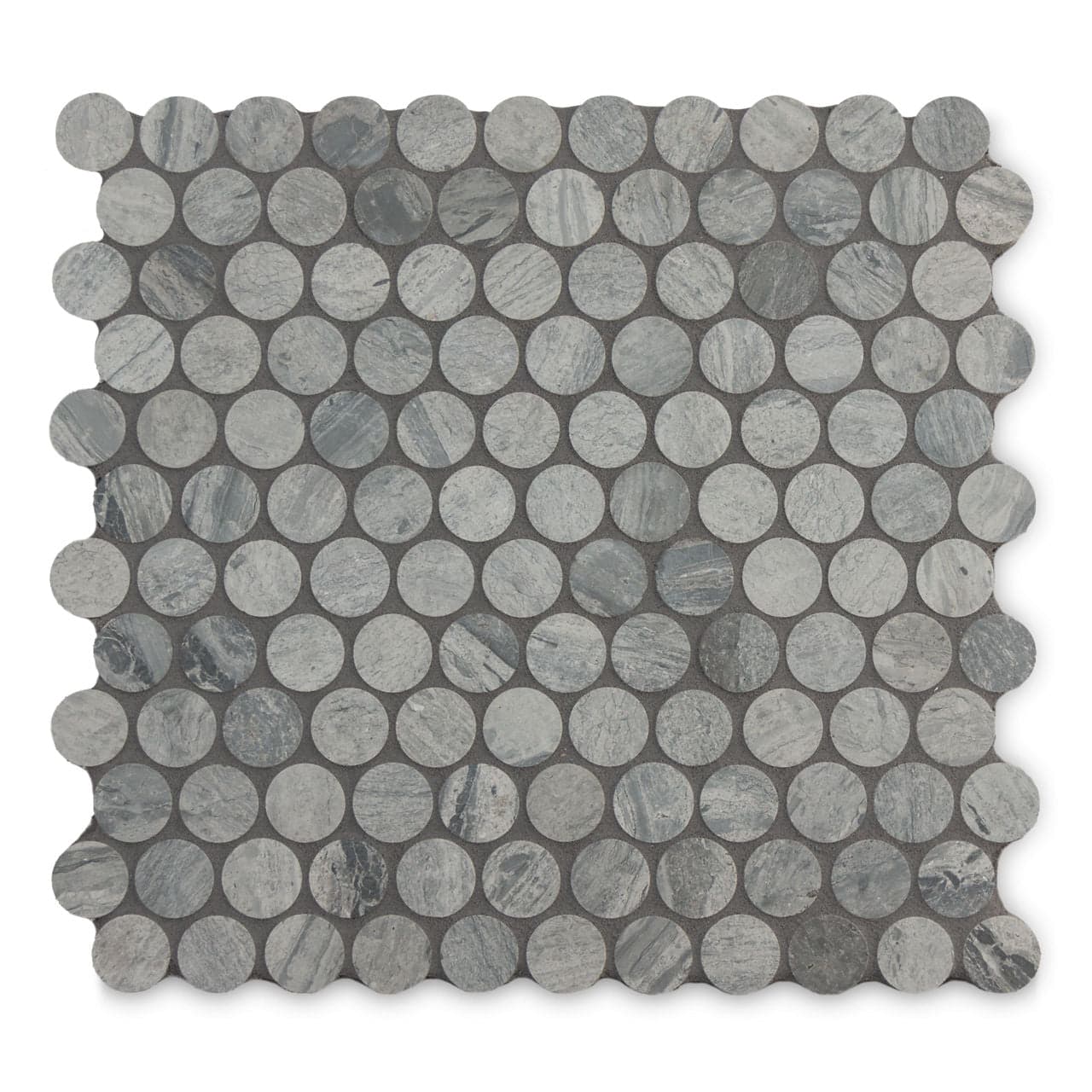 Ann Sacks | Montagna d'Argento Penny 1" Stone Tile