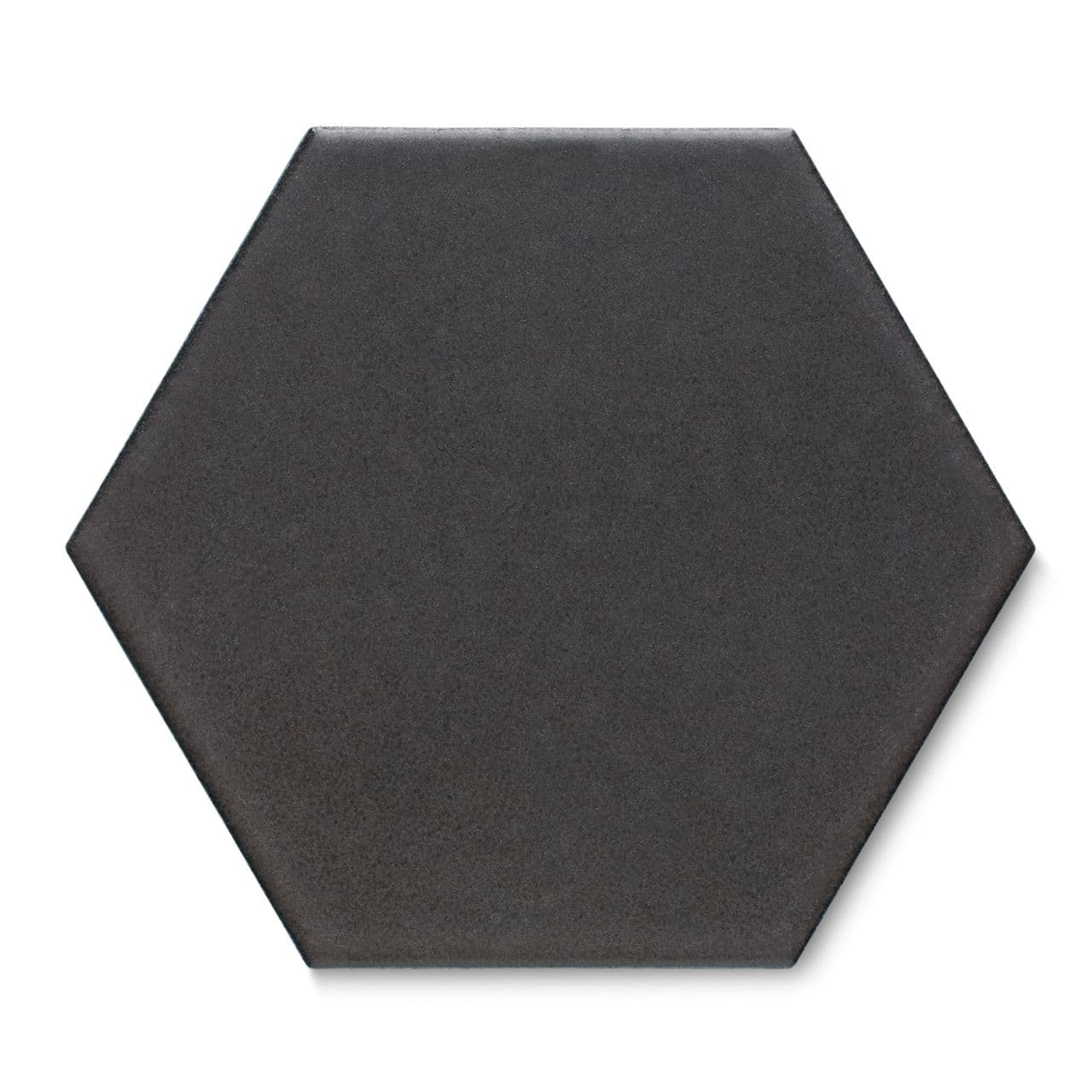 Ann Sacks | Savoy Classic Graphite Hexagon 4" Ceramic Tile