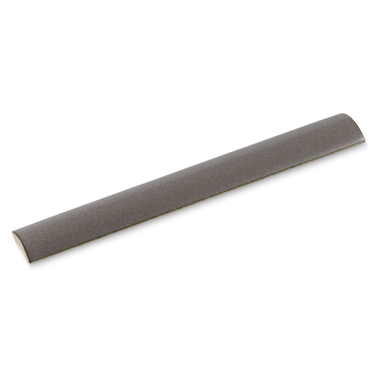 Ann Sacks | Savoy Classic Driftwood Quarter Round 3/4 x 7-3/4 Ceramic Trim Tile - alternate view