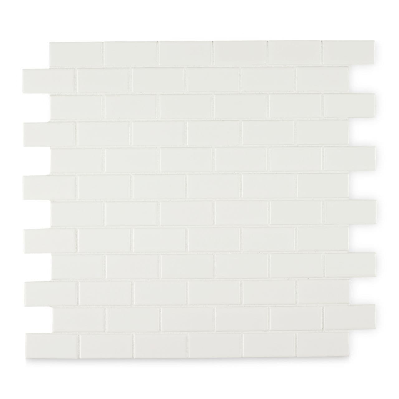 Ann Sacks | Savoy Classic Offset Mosaic Chalk Ceramic