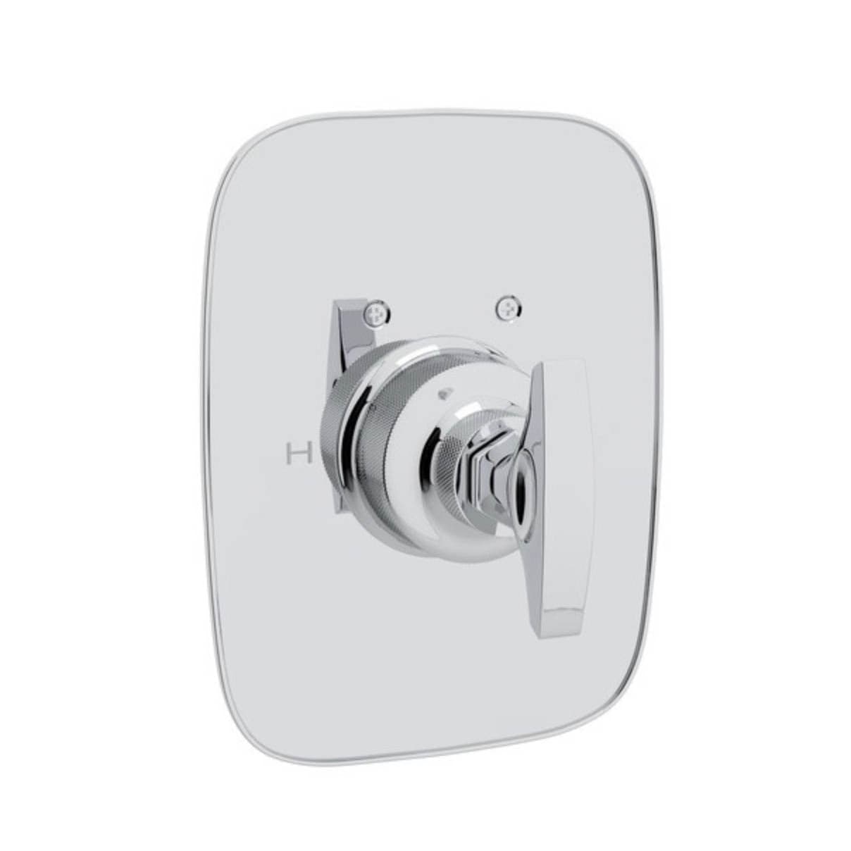 Rohl Michael Berman Graceline Thermostatic Mixer Trim Set, polished chrome, 8-1/4" height