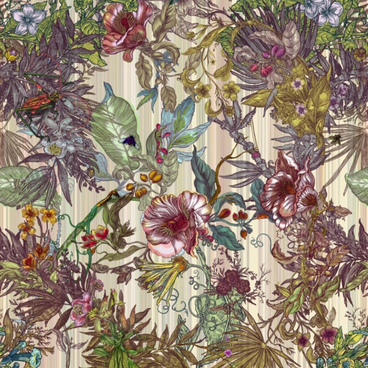 Timorous Beasties | Opera Botanica Superwide Wallpaper - alternate view
