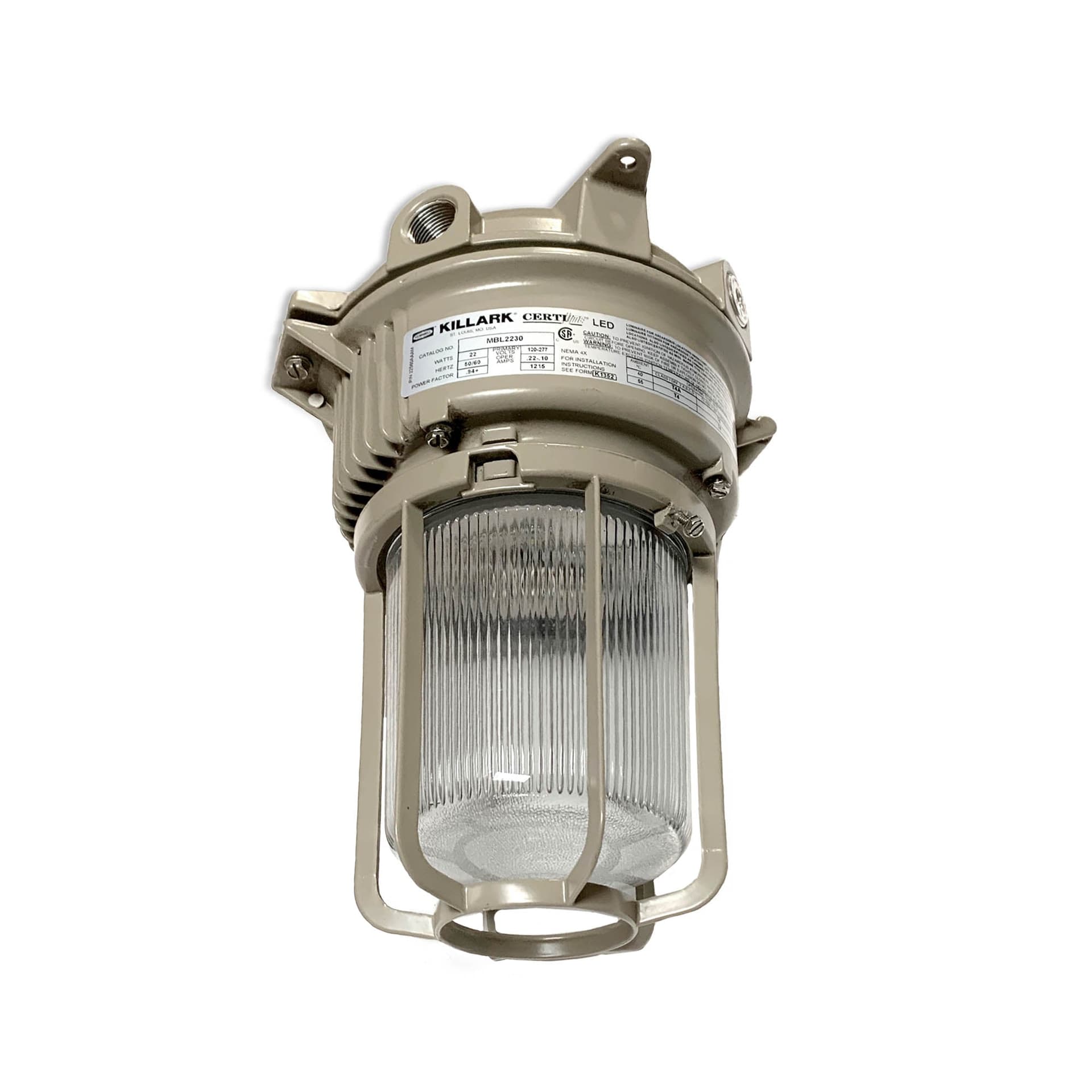 Killark Hubbell Compact High Low Bay LED Industrial Wet Light MBL2230