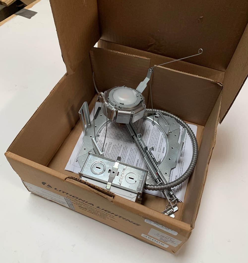 Lithonia | LDN 6 Inch LED Recessed Downlights - No Trim - alternate view