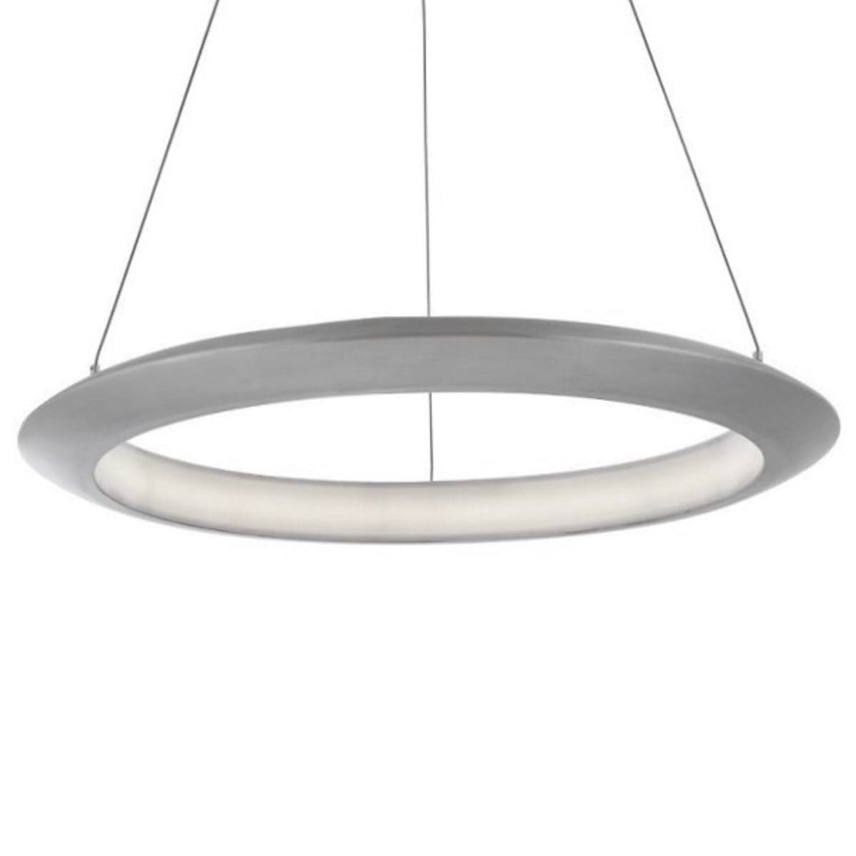 Modern Forms Ring 24" LED Pendant in Brushed Aluminum