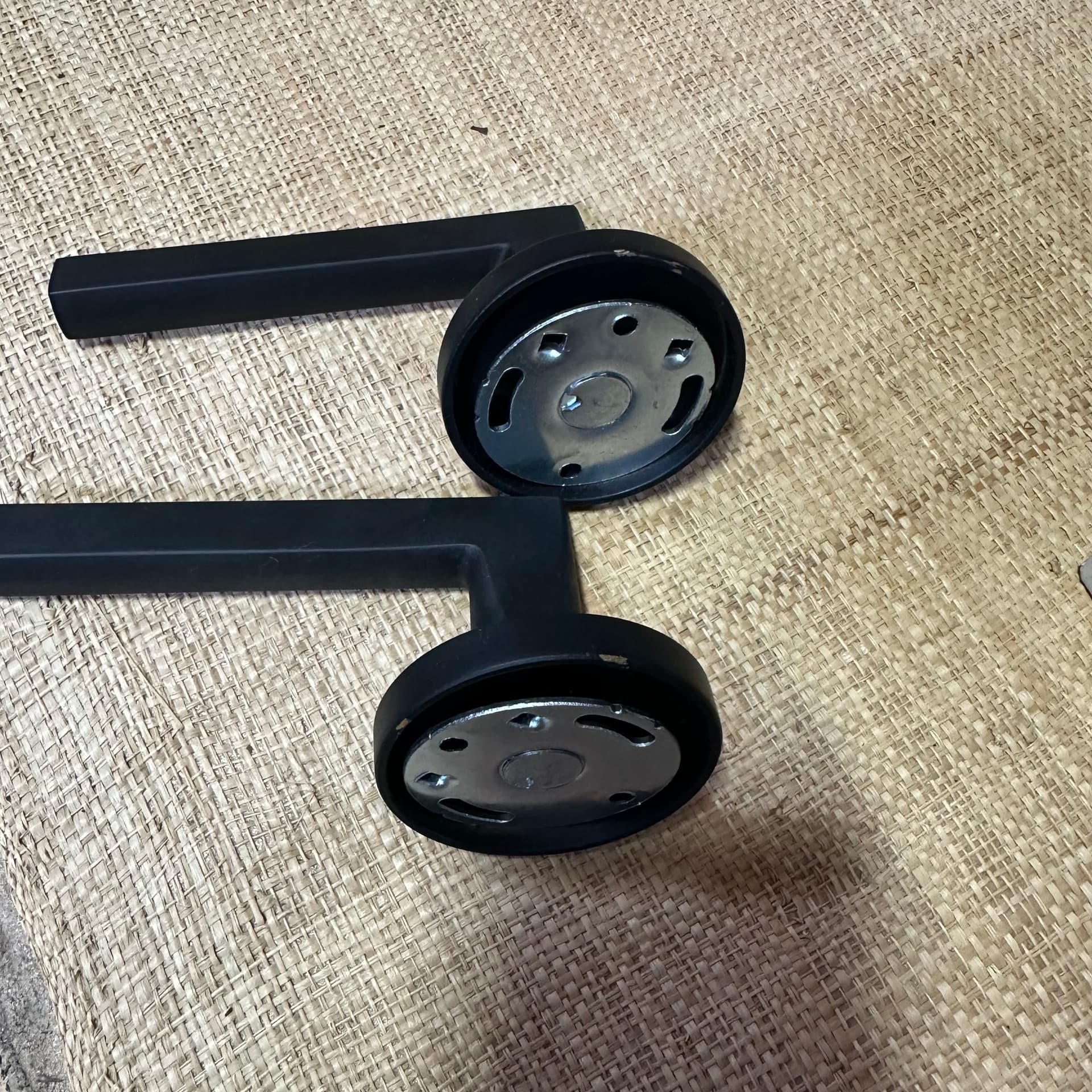 Emtek | Helios Dummy Lever Door Handle in Flat Black - alternate view