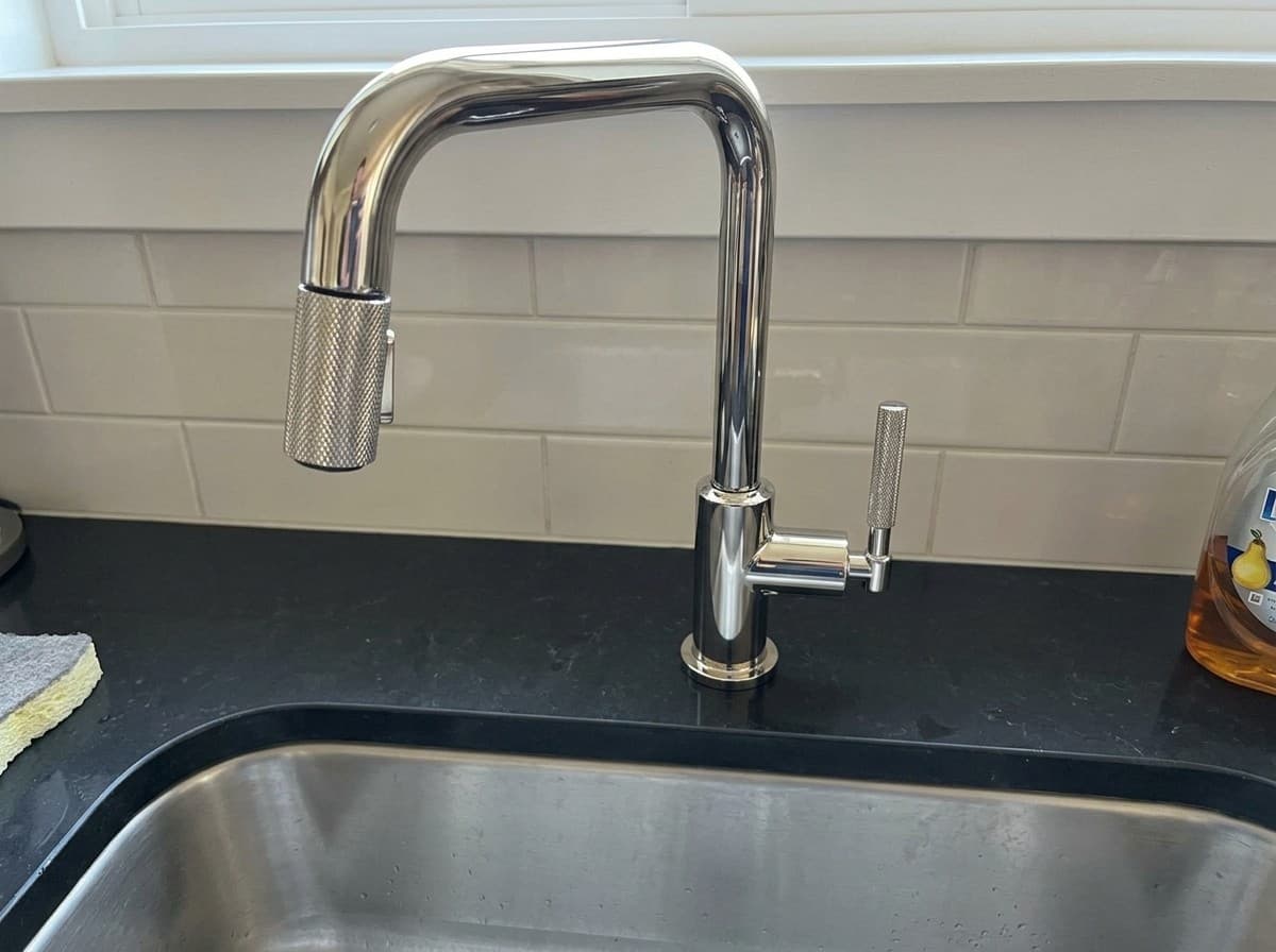 Brizo | Litze Smart Touch Square Spout, Knurled Handle - Pre-Owned